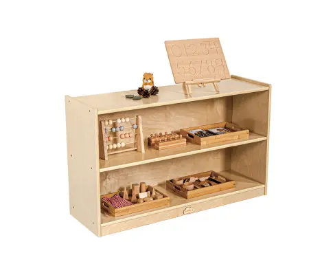 Jooyes 2 Shelf Wooden Storage Cabinet H60.5cm