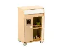 Jooyes Toddler Play Kitchen Refrigerator - H68cm