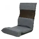 ADJUSTABLE CUSHIONED FLOOR GAMING LOUNGE CHAIR 98 X 46 X 19CM - GREY