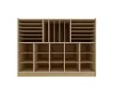 Jooyes 15 Cubby Cabinet Kids Bookshelf Organiser Storage