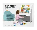 Keezi 3 Tiers Kids Bookshelf Magazine Rack Children Bookcase Organiser Storage