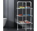 Devanti Electric Heated Towel Rail Rack 30 Bars Foldable Clothes Dry Warmer