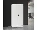 Two-Door Shelf Office Gym Filing Storage Locker Cabinet Safe