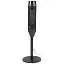 PRONTI ELECTRIC TOWER HEATER 2000W CERAMIC PORTABLE REMOTE - BLACK