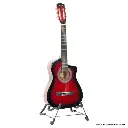 KARRERA CHILDRENS ACOUSTIC GUITAR - RED