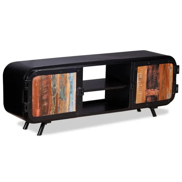 TV CABINET RECLAIMED WOOD 120X30X45 CM