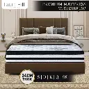 LAURA HILL DOUBLE MATTRESS WITH EURO TOP - 34CM