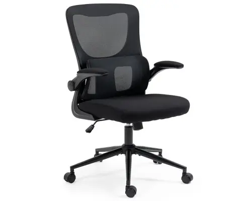 FORTIA Ergonomic Mesh Office Chair Computer Seat Adjustable Recline, Black