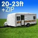 CARAVAN COVER WITH ZIP 20-23 FT