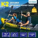 INTEX EXPLORER K2 INFLATABLE KAYAK CANOE 68307NP