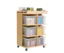 Jooyes 6 Tray Storage Cabinet With Castors