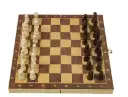 Chess Board Games Folding Large Chess Wooden Chessboard Set Wood Toy Gift