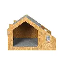 PaWz Wooden Pet House Cat Kennel Elevated