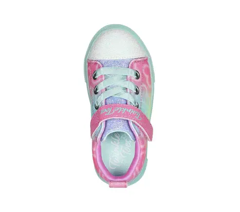 Girls Skechers Twinkle Sparks Ice - Dreamsicle Multi Light Up Kids Sneaker Shoes [US 1, 2, 12 & 13]