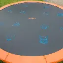 8FT REPLACEMENT TRAMPOLINE JUMPING MAT - EMOJI