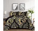 Luminous Quilted Coverlet and Pillowcases Set: Brighten Your Bedroom Atmosphere - Queen size