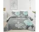 Opulent Quilted Coverlet and Pillowcases Set: The Ultimate in Bedroom Luxury - Queen size