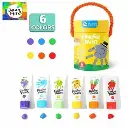 Jar Melo Finger Paint 6 Colours Craft Kit