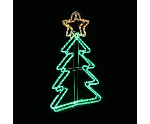 LED Ropelight 3D Tree Cool Twinkle Lights