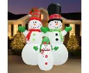 Airpower Snowman Family 3 pieces 240cm