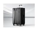 Wanderlite 28" Luggage Trolley Travel Suitcase Set TSA Hard Case Lightweight Aluminum Black