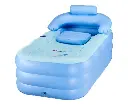 Foldable Portable Inflatable Blowup PVC Bath Tub Home Indoor Travel Spa Relaxing