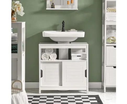 Vanity Unit Bathroom Furniture, White