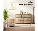 Artiss 7 Chest of Drawers - MAXI Pine