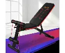 Everfit Adjustable FID Weight Bench Fitness Flat Incline Gym Home Steel Frame