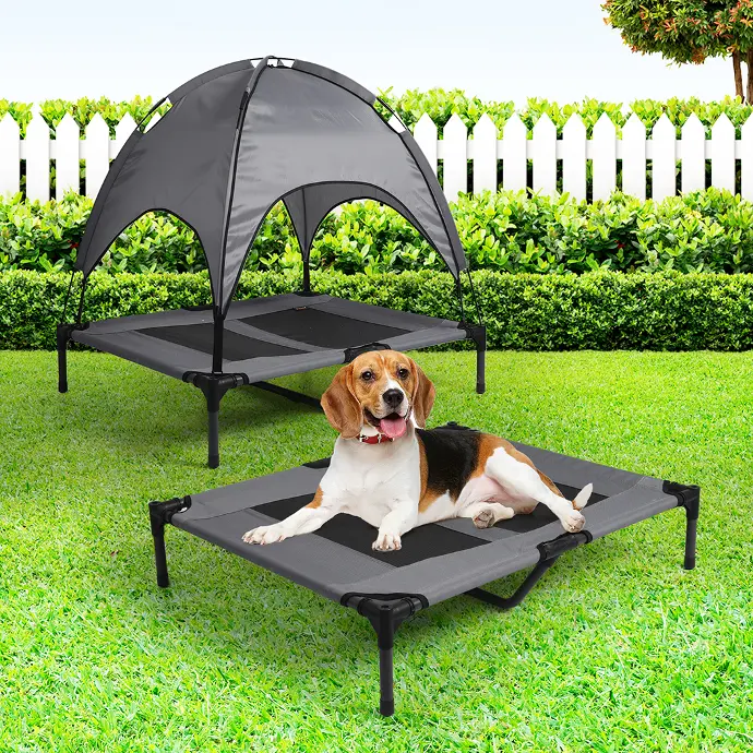 PaWz Pet Trampoline Bed Dog Cat Elevated Large