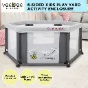 VEEBEE 6 SIDED PLAY YARD ACTIVITY ENCLOSURE