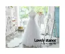 Female Mannequin 170cm Model Dressmaker Clothes Display Torso Tailor Wedding White