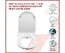 Non Electric Bidet Toilet Seat W/ Cover Bathroom Washlet Spray Water Wash