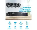 UL-tech CCTV Camera Security System Home 8CH DVR 1080P IP Day Night 4 Dome Cameras Kit