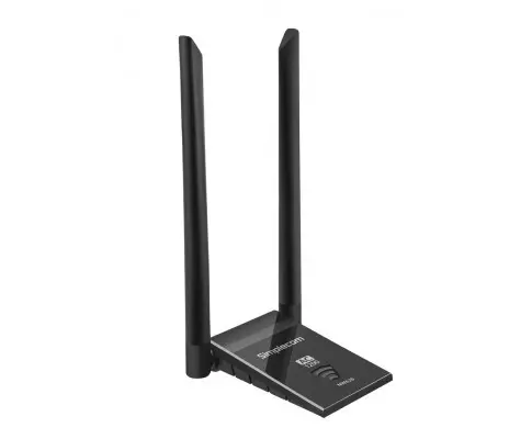 Simplecom NW628 AC1200 WiFi Dual Band USB3.0 Adapter with 2x 5dBi High Gain Antennas