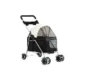 i.Pet Pet Stroller Pram Dog Cat Carrier Cage Large Travel Pushchair Foldable 4 Wheels