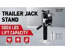 Trailer Caravan Canopy Jack Leg Stand Heavy Duty 2267KG/5000lbs Side Handle