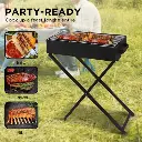 Wallaroo Charcoal BBQ Grill - Adjustable height