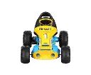 Rigo Kids Pedal Go Kart Ride On Toys Racing Car Plastic Tyre Blue