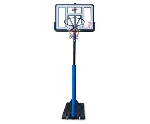 3.05M Dunk Master M021A2 Basketball Hoop System Height Adjustable Rim Kid White