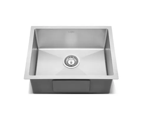 Cefito 54cm x 44cm Stainless Steel Kitchen Sink Under/Top/Flush Mount