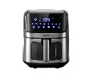 Devanti Air Fryer 6.5L LCD Fryers Clear Window