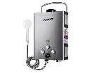 Devanti Portable Gas Water Heater 8LPM Outdoor Camping Shower Grey