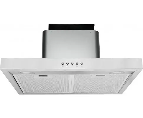 Empava 60cm Wall Mount Range Hood with Push Button Controls - Ducted Exhaust Kitchen Vent