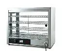 EUROCHEF Commercial Food Warmer Electric 1000W 4-Tier Hot Display Stainless Steel Cabinet