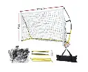 Everfit Portable Soccer Football Goal Net 2.4m Kids Outdoor Training Sports