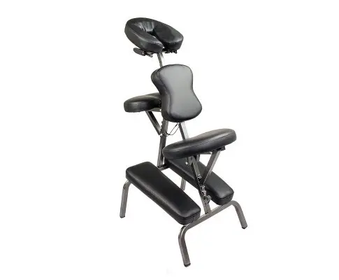 Forever Beauty Black Portable Beauty Massage Foldable Chair Table Therapy Waxing Aluminium