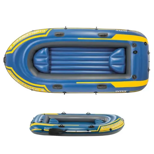 INTEX CHALLENGER 3 INFLATABLE BOAT SET