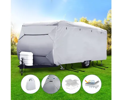 Weisshorn 16-18ft Caravan Cover Campervan 4 Layer UV Water Resistant