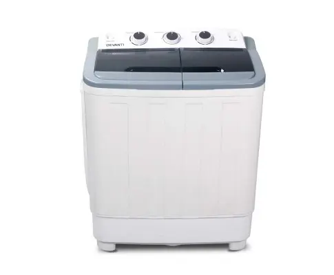 Devanti Portable Washing Machine Twin Tub 5KG White